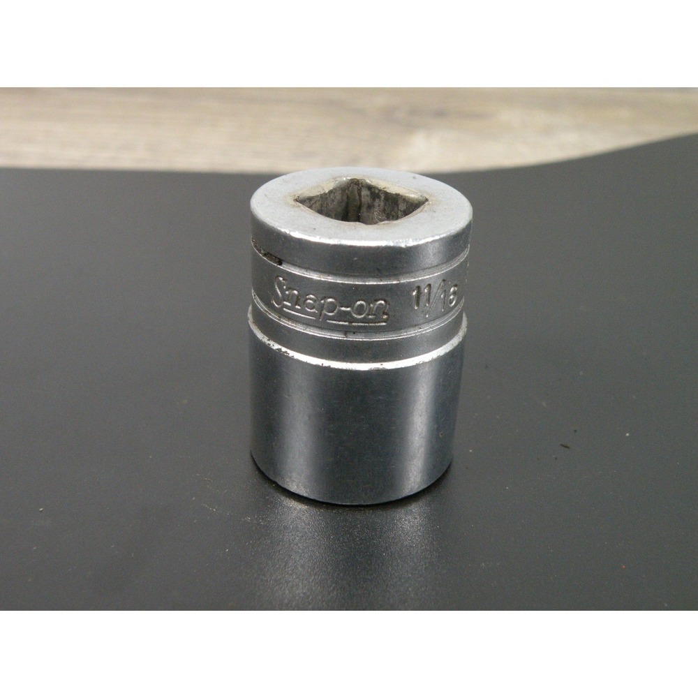Snap-on 11/16" SW-422 8 Point Standard Socket USA 1/2" Drive